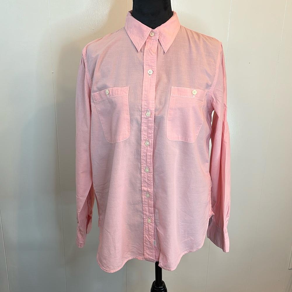 Lauren Ralph Lauren Women's Long Sleeve Button Up - Large
